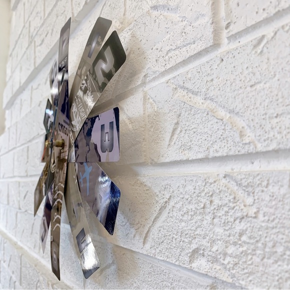 NIB Israel Airline El Al Cargo Windmill Paper Wall Clock - Picture 3 of 11